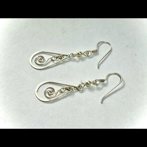 Real Silver Earrings